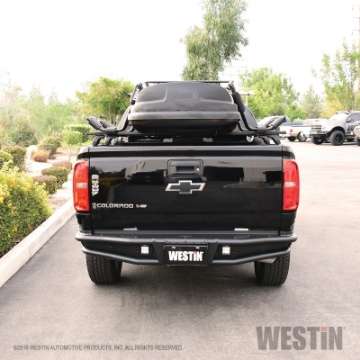 Picture of Westin 15-22 Chevrolet Colorado Outlaw Rear Bumper - Textured Black