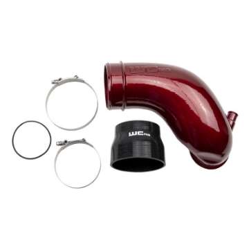 Picture of Wehrli 06-10 Chevrolet 6-6L LBZ-LMM Duramax 3-5in Intake Horn - WCFab Red