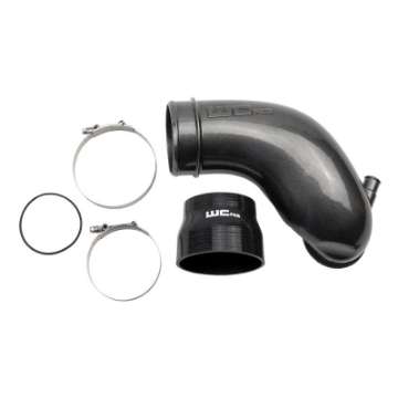 Picture of Wehrli 06-10 Chevrolet 6-6L LBZ-LMM Duramax 3-5in Intake Horn - Gloss White