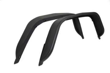 Picture of Rugged Ridge 21+ Jeep Gladiator JT Steel Tube Rear Fender Flare Kit - Black