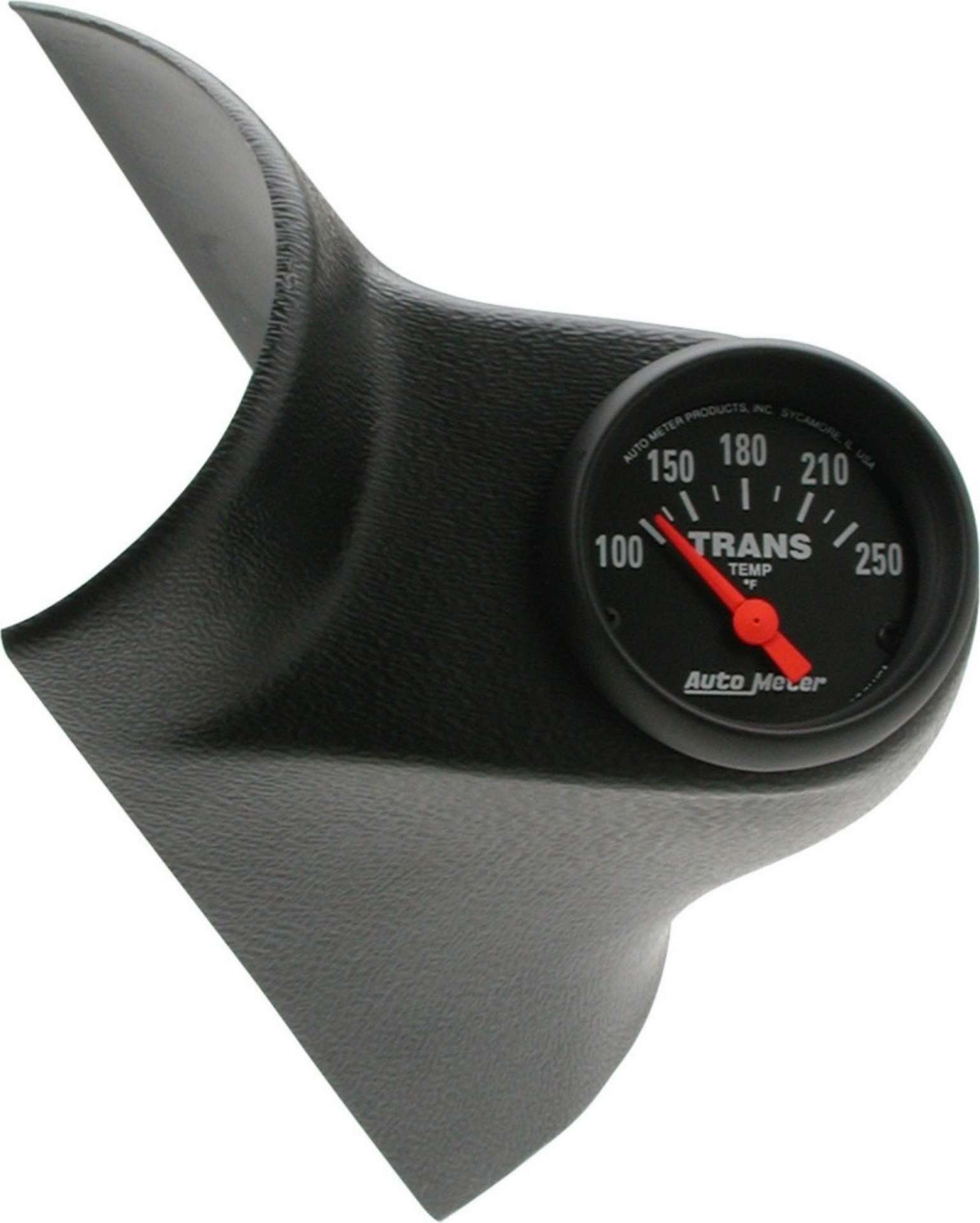 Picture of Autometer Z Series 52-4mm 100-250 Degrees F Transmission Gauge & Gauge Pillar Mount