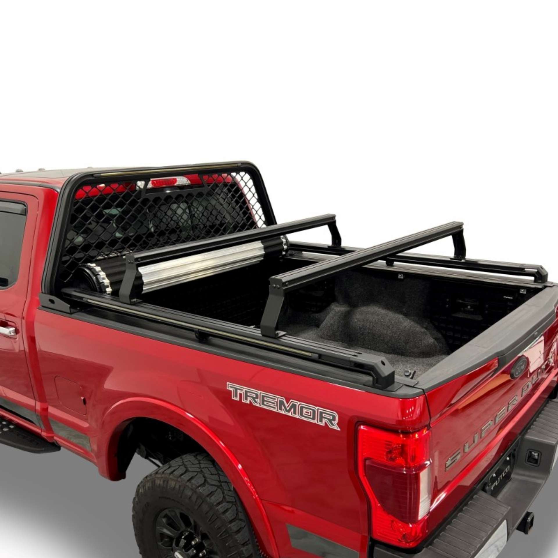 Picture of Putco 17-23 Ford Super Duty Venture TEC Quick Tec Rails - 8ft- Bed