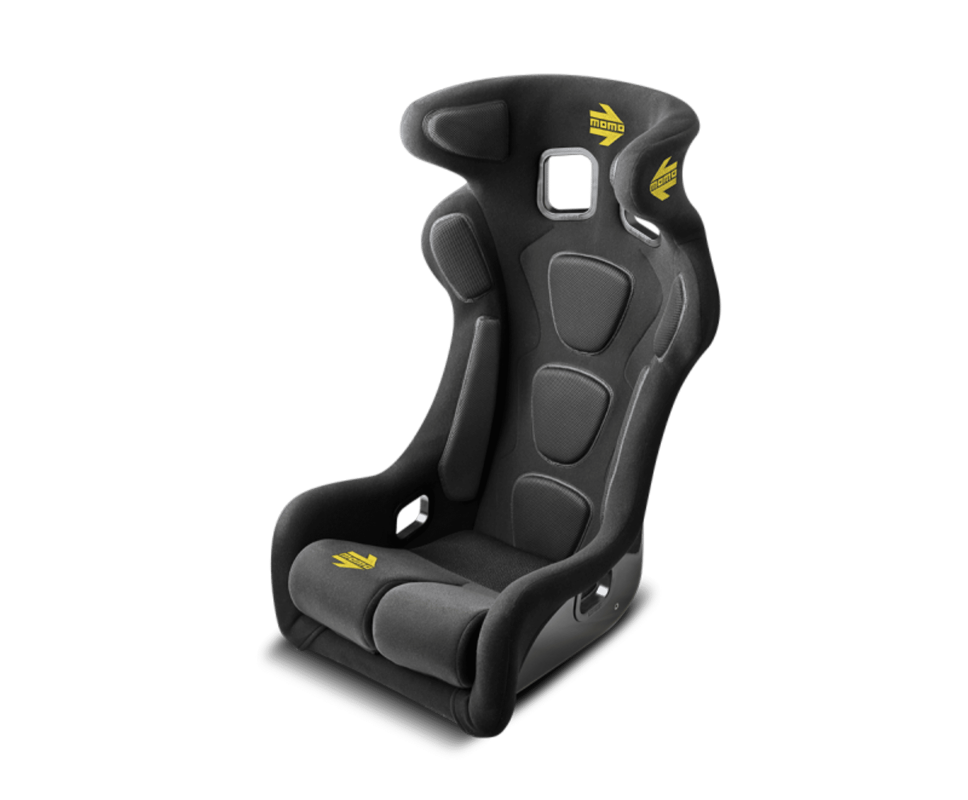 Picture of Momo Daytona Evo Seats FIA 8855-1999 - Black Hardshell