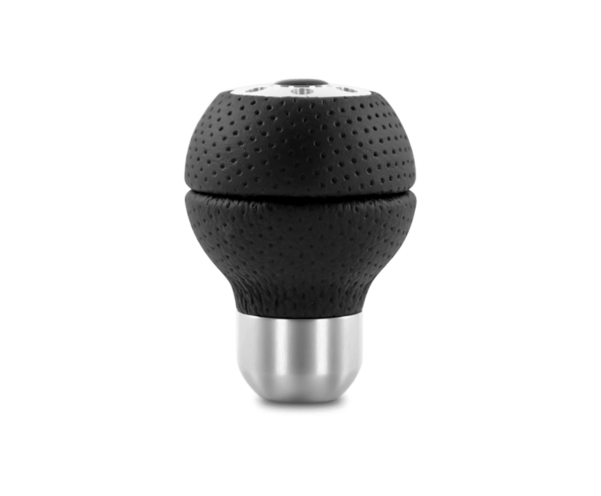 Picture of Momo Race Shift Knob - Black Airleather, Aluminum Insert