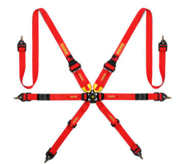 Picture of Momo Int- Camlock 6pt Clip In Restraint-Red