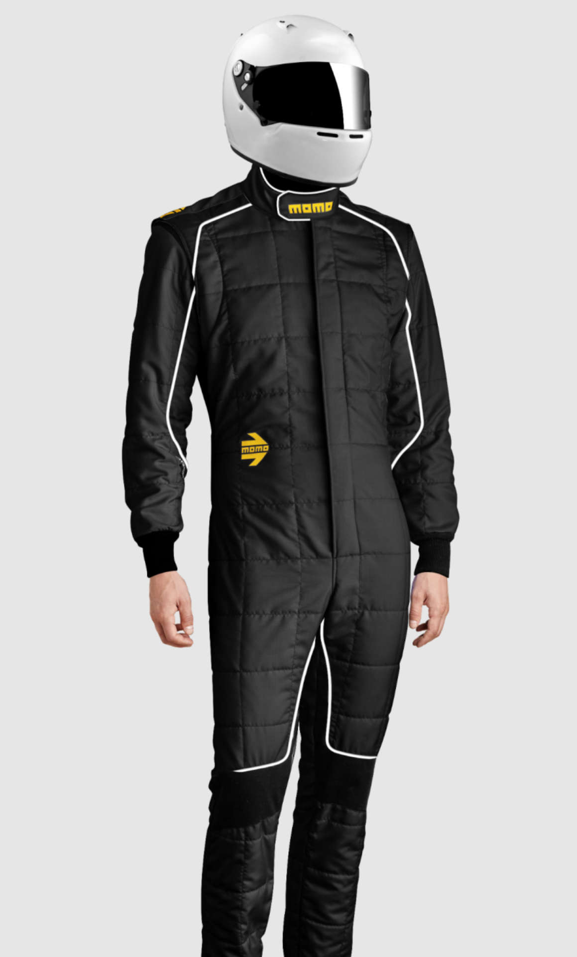 Picture of Momo Corsa Evo Driver Suits Size 64 SFI 3-2A-5-FIA 8856-2000-Black