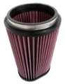 Picture of K&N Universal Round Clamp-On Air Filter 4-1-2in FLG, 5-7-8in B, 3-1-4in X 4-1-2in T, 8in H