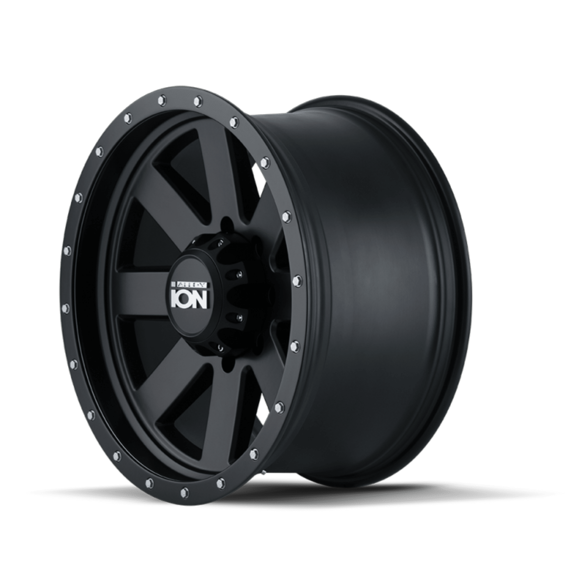 Picture of ION Type 134 20x10 - 6x135 BP - -19mm Offset - 87mm Hub Matte Black-Black Beadlock Wheel