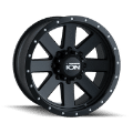 Picture of ION Type 134 20x10 - 6x135 BP - -19mm Offset - 87mm Hub Matte Black-Black Beadlock Wheel