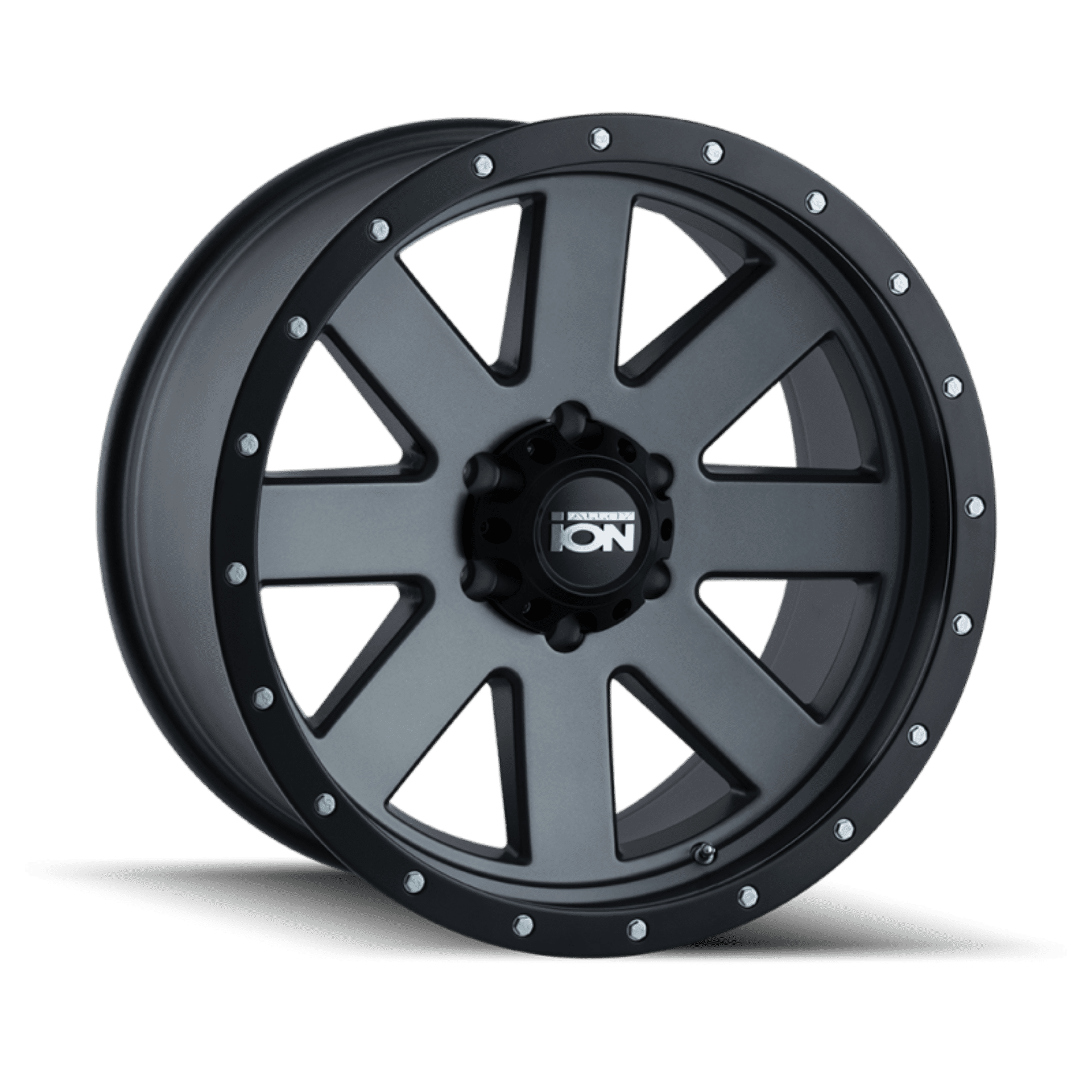 Picture of ION Type 134 20x10 - 6x135 BP - -19mm Offset - 87mm Hub Matte Gunmetal-Black Beadlock Wheel