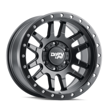 Picture of Dirty Life 9309 Canyon Pro 17x9-6x139-7 BP-0mm Offset-106mm Hub Matte Black Wheel - Beadlock