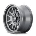 Picture of Dirty Life 9310 Canyon 17x9 - 5x127 BP - -38mm Offset - 71-5mm Hub Satin Graphite Wheel