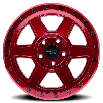 Picture of Dirty Life 9315 Compound 17x9 - 6x139-7 BP - -38mm Offset - 106mm Hub Crimson Candy Red Wheel