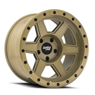 Picture of Dirty Life 9315 Compound 17x9 - 6x139-7 BP - -12mm Offset - 106mm Hub Desert Sand Wheel