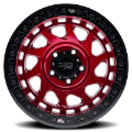 Picture of Dirty Life 9313 Enigma Race 17x9 - 8x170 BP - -12mm Offset - 125-2mm Hub Crimson Candy Red Wheel