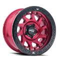 Picture of Dirty Life 9313 Enigma Race 17x9 - 6x139-7 BP - -38mm Offset - 106mm Hub Crimson Candy Red Wheel