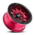 Picture of Dirty Life 9313 Enigma Race 17x9 - 6x139-7 BP - -38mm Offset - 106mm Hub Crimson Candy Red Wheel