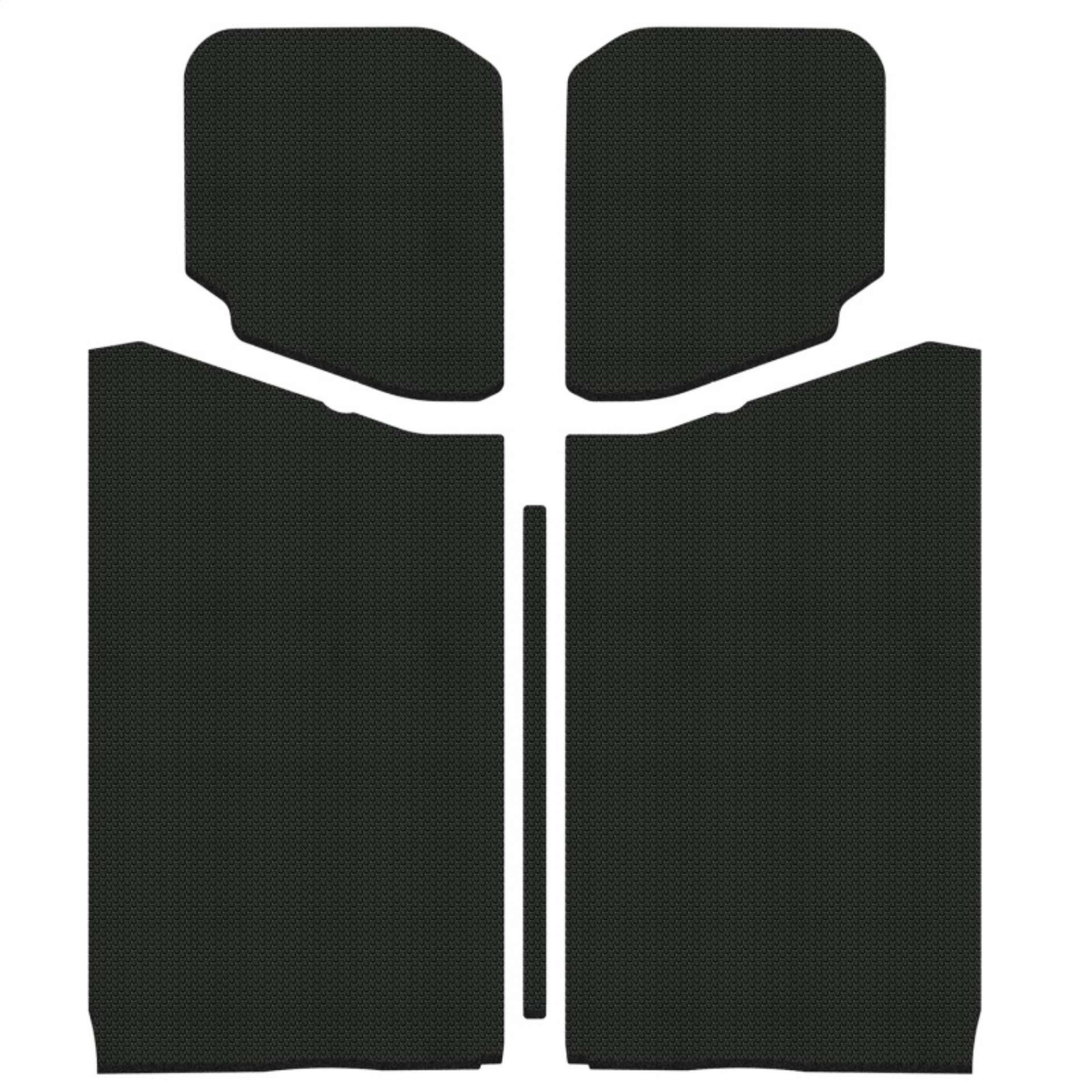 Picture of DEI 18-23 Jeep Wrangler JL 2-Door Boom Mat Headliner - 5 Piece - Black