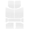 Picture of DEI 18-23 Jeep Wrangler JL 4-Door Boom Mat Headliner - 9 Piece - White