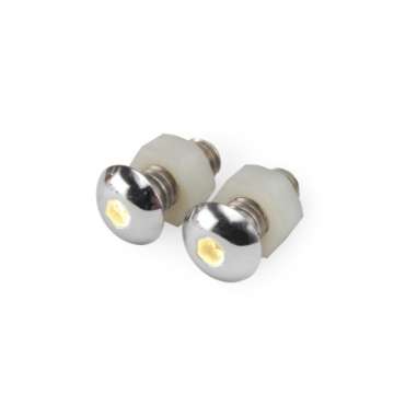 Picture of DEI LED Lighted Button Head Bolts Universal Accent Lighting - 2-pack - White