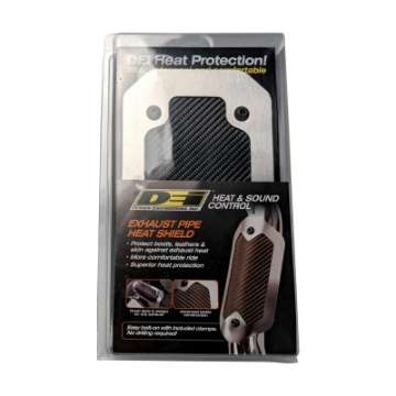 Picture of DEI Powersport Flexible Heat Shield -4in x 8in - Brushed-Onyx