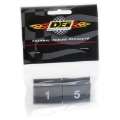 Picture of DEI Wire Markers 8pc Set Numbered 1-8 - Black