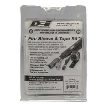 Picture of DEI Fire Sleeve and Tape Kit 3-4in I-D- x 3ft