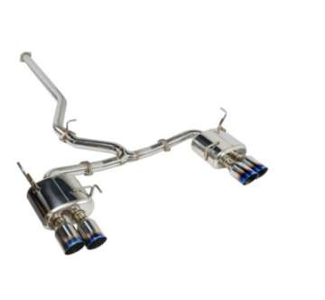 Picture of Remark 2022+ Subaru WRX Cat-Back Exhaust w- Burnt Stainless Tip Cover