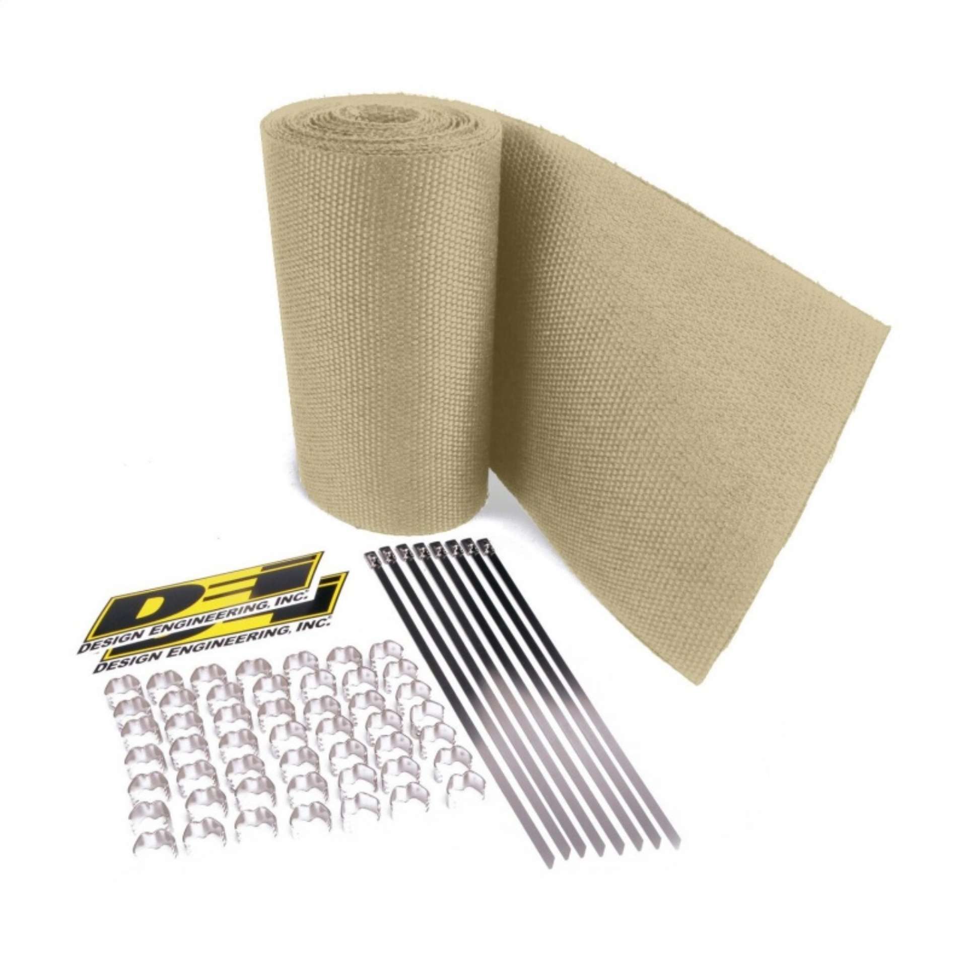 Picture of DEI Exhaust Wrap Kit - 4 and 6 Cylinder - Speed Sleeves - Tan