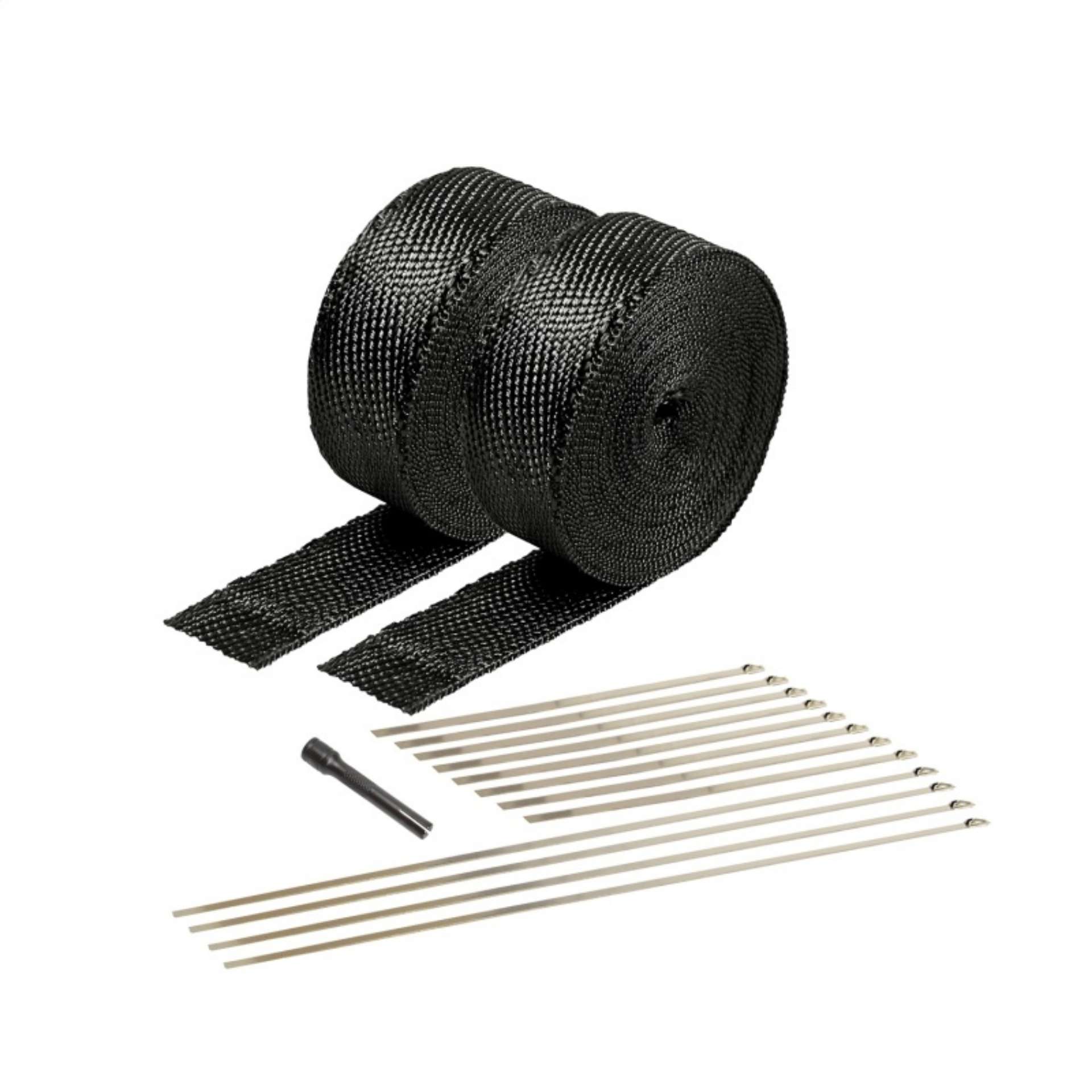 Picture of DEI Exhaust Wrap Kit - Black Titanium Wrap Locking Ties & Locking Tie Tool