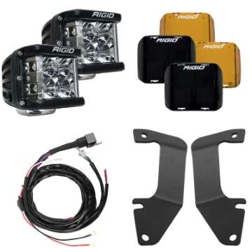 Picture of Rigid Industries 14-20 Toyota Tundra A-Pillar Light Kit w-D-SS Flood