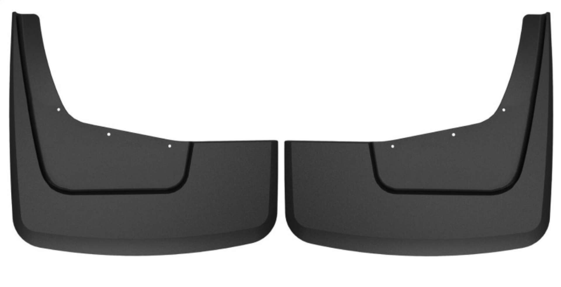 Picture of Husky Liners 20-23 Chevrolet Silverado 3500 HD Dually Rear Mud Guards - Black