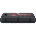 Picture of Ford Mustang Logo Black Crinkle Valve Cover