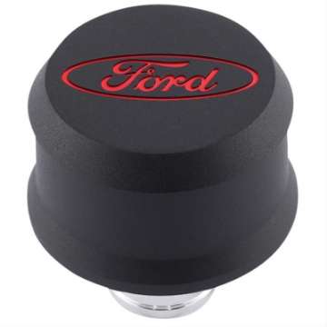 Picture of Ford Racing Slant Edge Breather - Black-Red