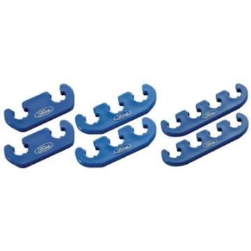 Picture of Ford Racing Wire Dividers 4 to 3 to 2 - Blue w- White Ford Logo