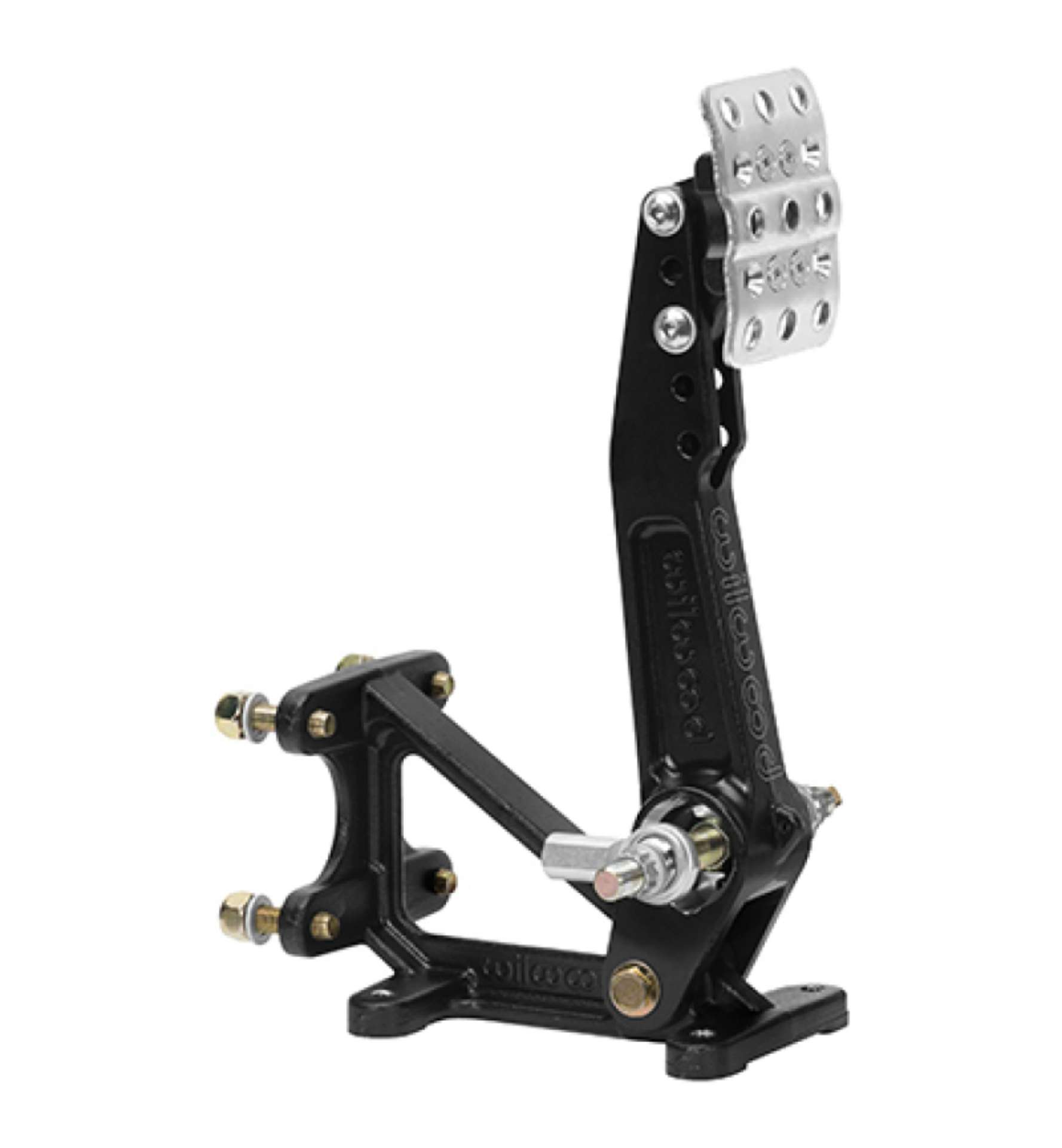 Picture of Wilwood Adjustable-Trubar Ratio Pedal - Dual MC - Floor Mount - 5-25:1-6:1