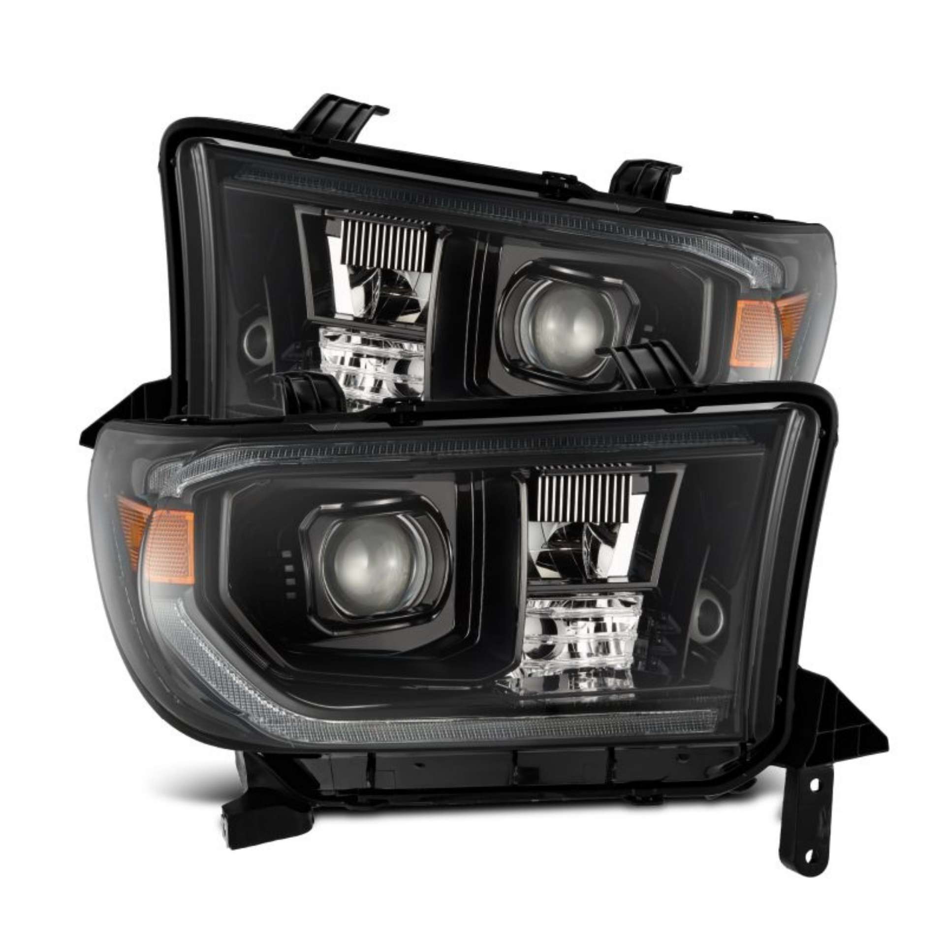 Picture of AlphaRex 07-13 Toyota Tundra-08-17 Toyota Sequoia G2 PRO-Series Projector Headlights Alpha-Black