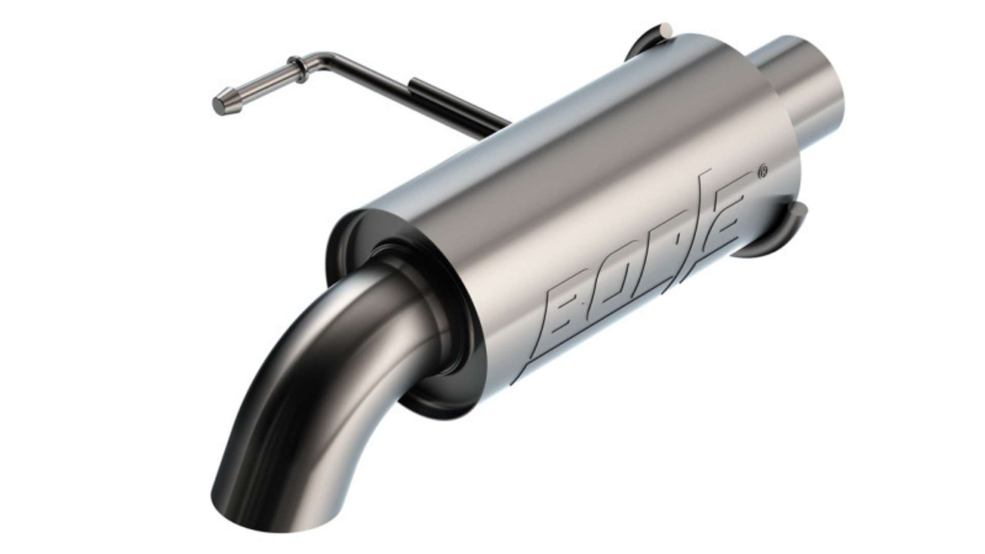 Picture of Borla 21-22 Ford Bronco 2-3L-2-7L 2DR-4DR Optional Muffler - Brushed