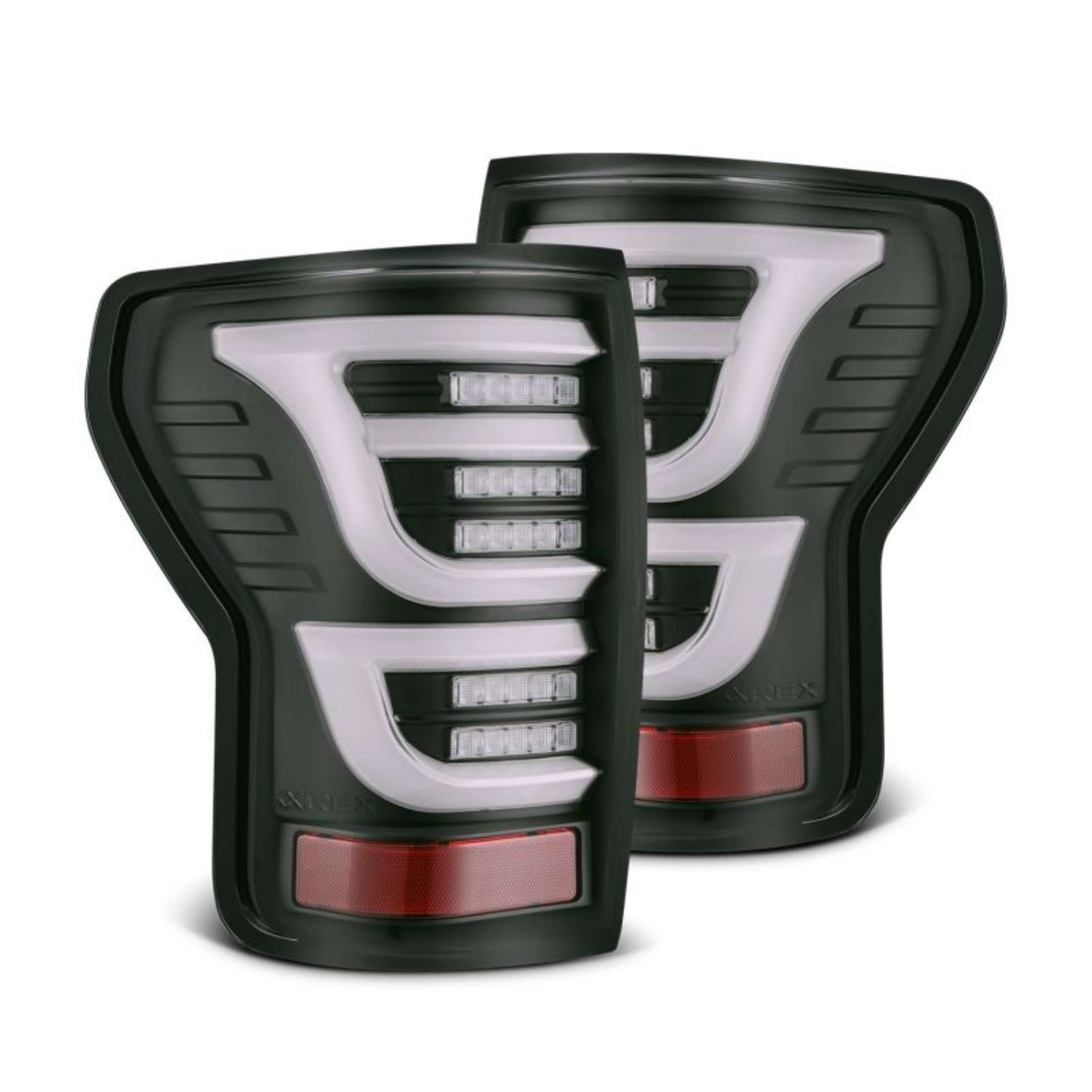 Picture of AlphaRex 07-13 Toyota Tundra LUXX-Series LED Tail Lights Black