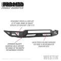 Picture of Westin 15-19 Chevrolet Silverado 2500-3500 Pro-Mod Front Bumper - Textured Black