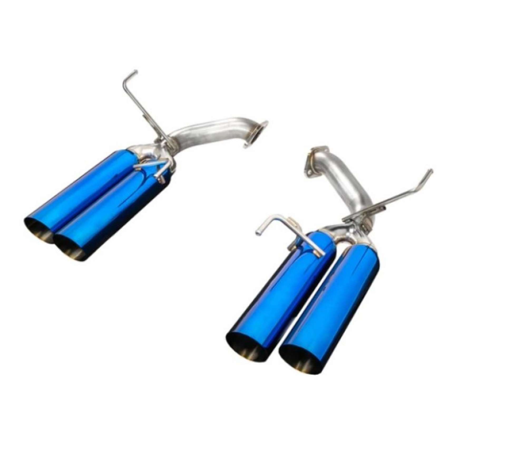 Picture of Remark 2022+ Subaru WRX BOSO Edition Axle Back Exhaust w- Burnt Blue Stainless Tips