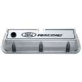 Picture of Ford Racing Logo Die-Cast Black Valve Covers Polished