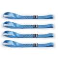 Picture of Mishimoto Heavy-Duty Ratchet Tie-Down Kit 4-Pack - Blue