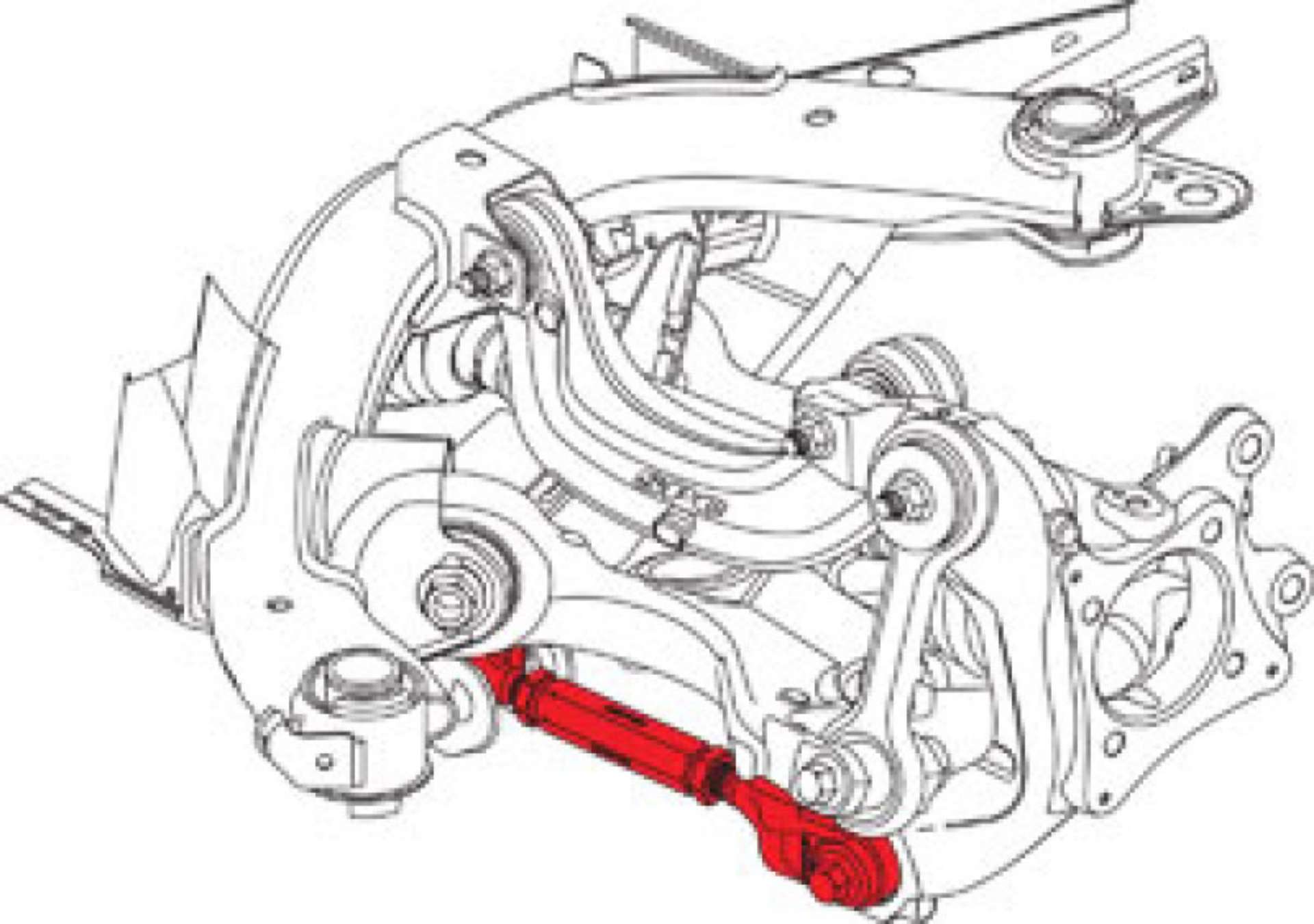 Picture of SPC Performance 15-20 Ford Mustang Toe Control Arm