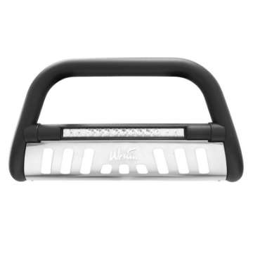 Picture of Westin 19-20 Chevrolet Silverado 1500 Excl- 2019 Silverado LD Ultimate Bull Bar - Textured Black