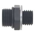 Picture of DeatschWerks 6AN ORB Male to M12 X 1-5 Metric Male Incl O-Ring and Washer - Anodized Matte Black