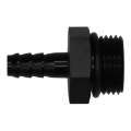 Picture of DeatschWerks 10AN ORB Male to 5-16in Male Triple Barb Fitting Incl O-Ring - Anodized Matte Black