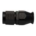 Picture of DeatschWerks 6AN Female Swivel Straight Hose End PTFE Incl 1 Olive Insert - Anodized Matte Black