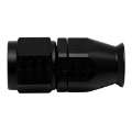 Picture of DeatschWerks 8AN Female Swivel Straight Hose End PTFE Incl 1 Olive Insert - Anodized Matte Black