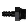 Picture of DeatschWerks 8AN ORB Male to 5-16in Male Triple Barb Fitting Incl O-Ring - Anodized Matte Black